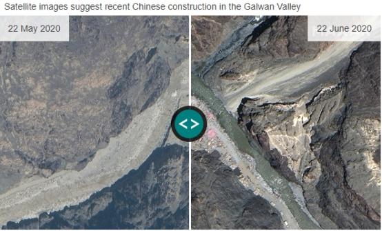 中印边境加勒万河谷冲突最新消息！印总理莫迪全国讲话，称坚决保卫边界，卫星云图显示双方有新动作