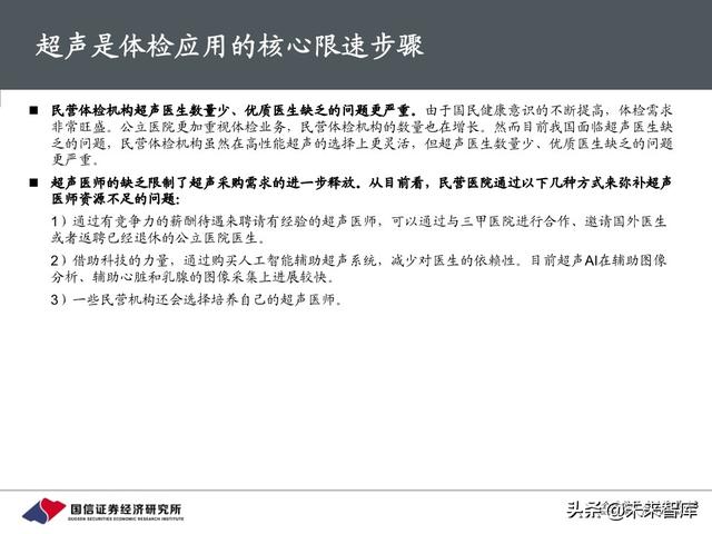医疗器械行业深度报告：118页深度解析超声产业链