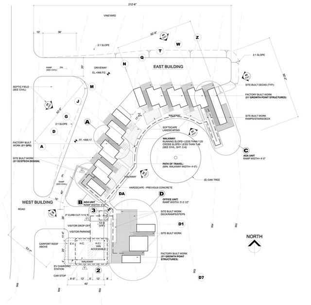 葡萄园里的集装箱建筑｜生态农庄