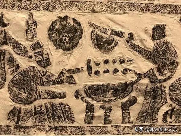 甘肃河西走廊出土，汉代迷你烧烤炉，便携使用