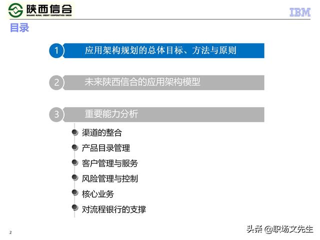 IBM咨询公司客户案例：110页业务发展与IT建设统-规划项目