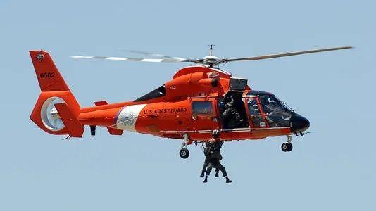 与直-9师出同门的美国海岸警卫队HH-65A救援直升机