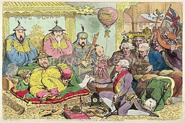 乾隆给英国国王下了道圣旨，至今珍藏在大英博