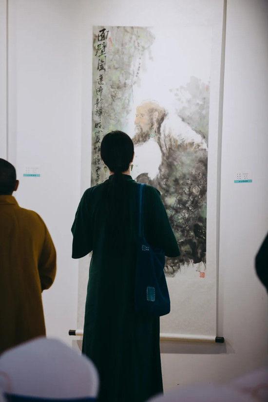 “慈悲为怀——佛文化书画邀请展”在人人美术馆开幕