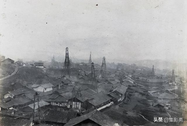 四川自贡市百年照片