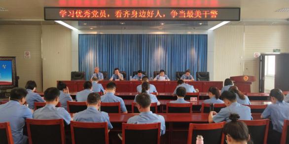 米脂县人民检察院：开展主题党日活动，讲好身边好人故事