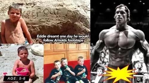 世界上最强壮的男人，梦想成为施瓦辛格，却练