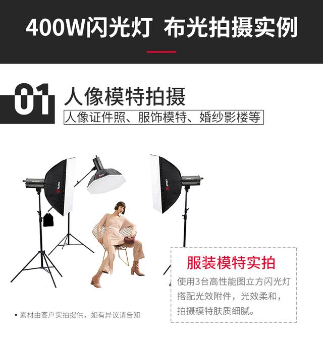 圖立方PT680補(bǔ)光燈攝影三燈裝產(chǎn)品人像柔光燈微電影攝像燈打光燈