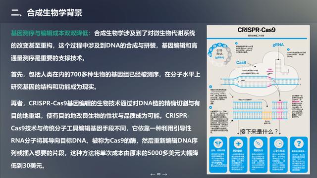 未来生物科技技术：合成生物学概述及应用