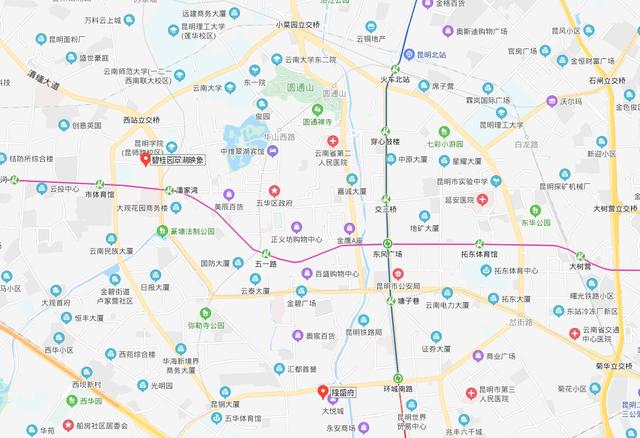 寸土寸金的昆明一环，碧桂园占了两个新盘
