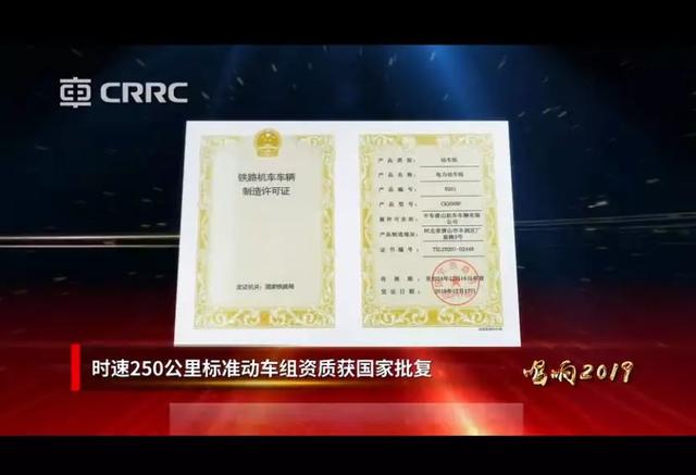 时速250公里复兴号首次招标，137组(8编) | 许可情况一览