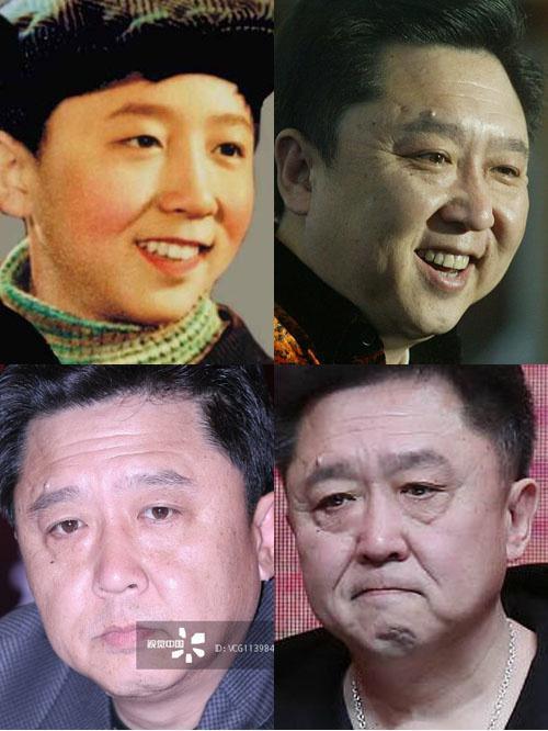 男星颜值发展史，郭德纲完胜黄晓明金城武，颜值二十多年完全没变