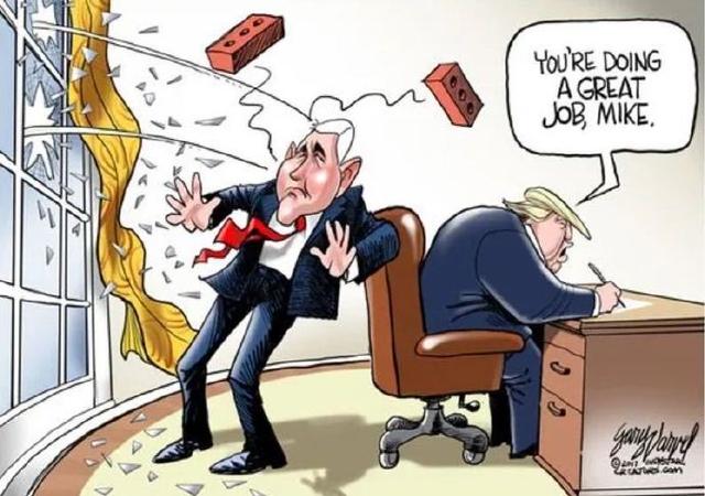 白宫的沦陷，让特朗普的内心陷入了崩溃