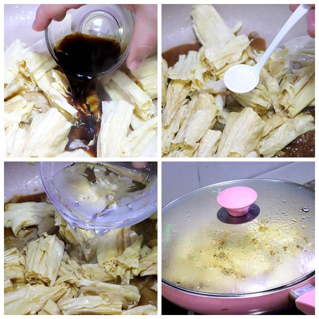 泡发腐竹放热水就毁了，教你正确做法，腐皮完整不软烂还滑嫩入味