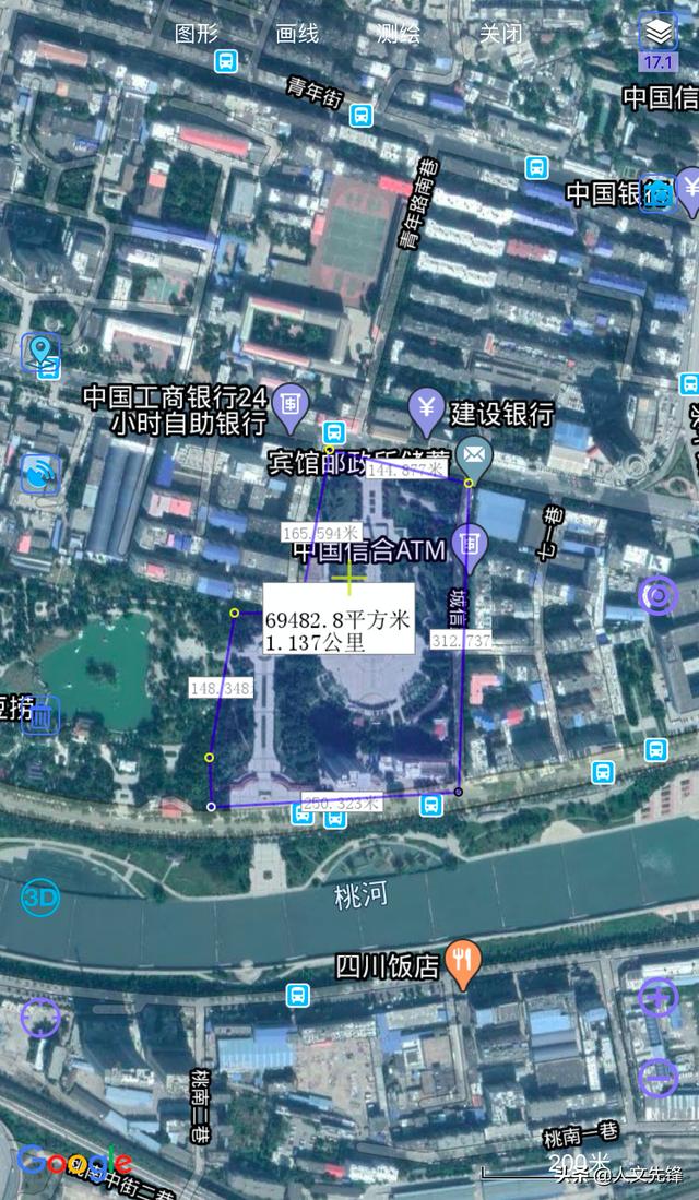 山西省11个城市的最大城市广场