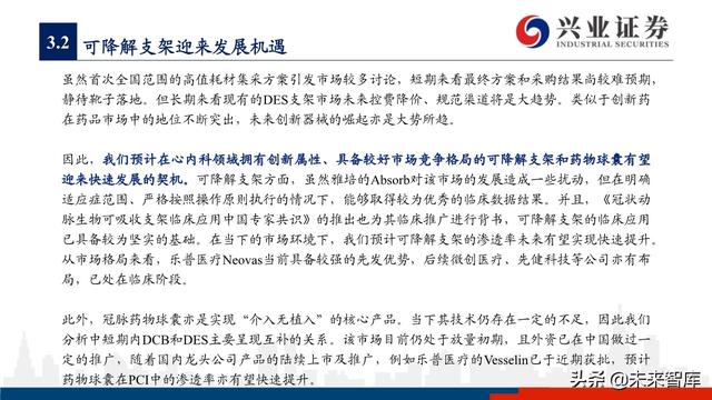 医疗器械之冠脉支架行业深度研究与投资策略