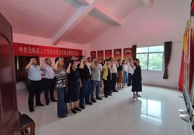 沅陵人大：机关党支部开展庆“七·一”系列活动