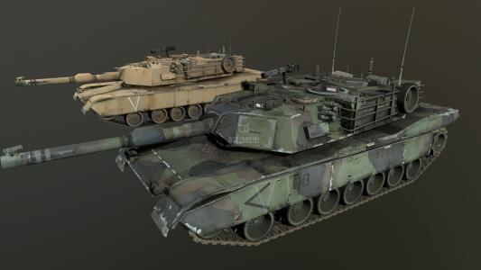 美国战后第二系列主战坦克——M1系列主战坦克