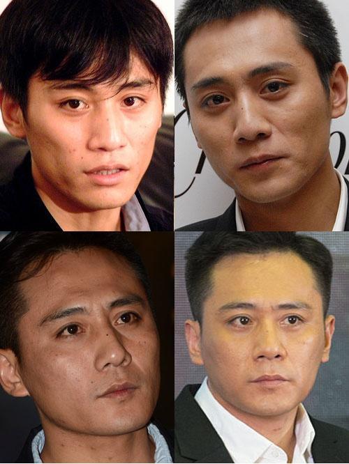 男星颜值发展史，郭德纲完胜黄晓明金城武，颜值二十多年完全没变