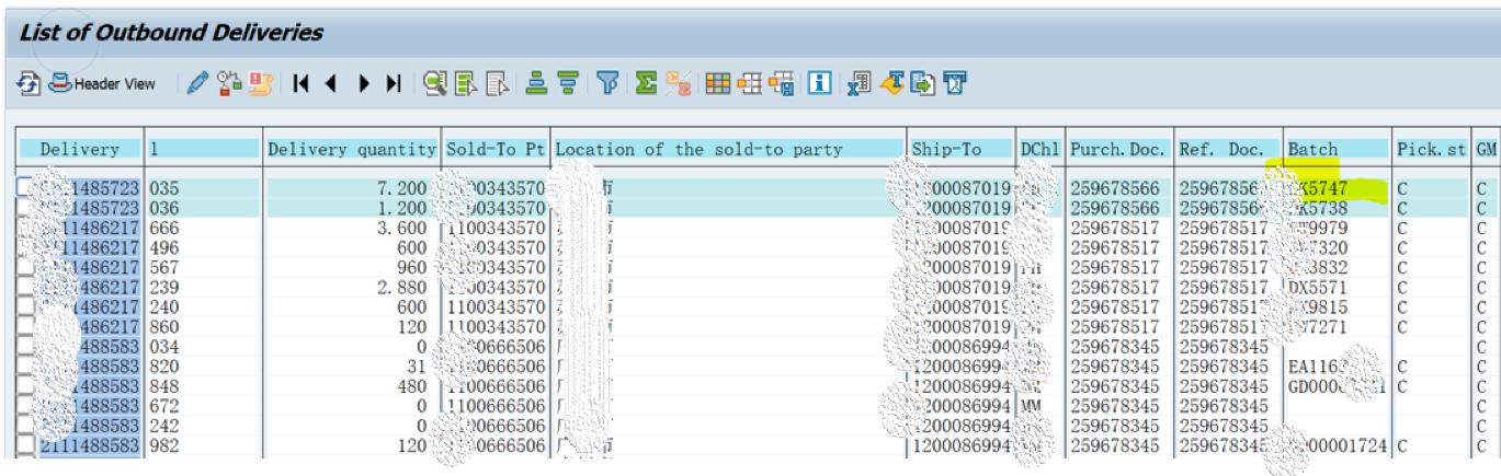 「SAP技術」SAP SD微觀研究之根據SO查詢到該訂單發貨的批次