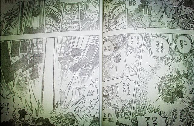 海贼王987话：全面战争！猫蝮蛇变身了，凯多龙形爆发，要挨揍了