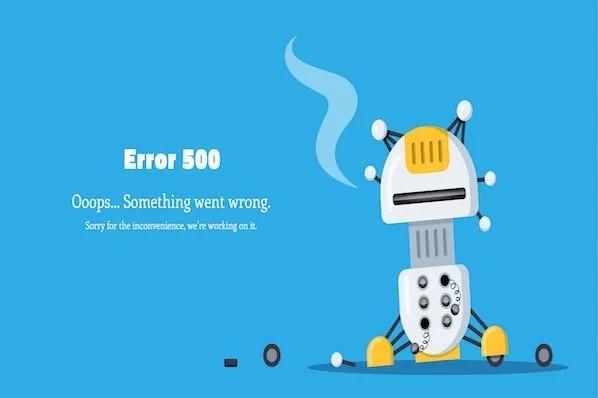 HTTP 500错误及其三种常见的解决办法