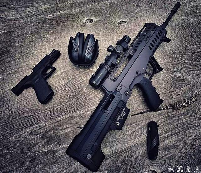军事丨魔改过后的95式步枪颜值颇高，深受军方的喜爱