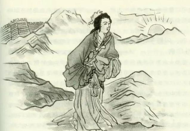 长城旁的古墓挖出2具骸骨，相拥了1400年，难道是孟姜女？