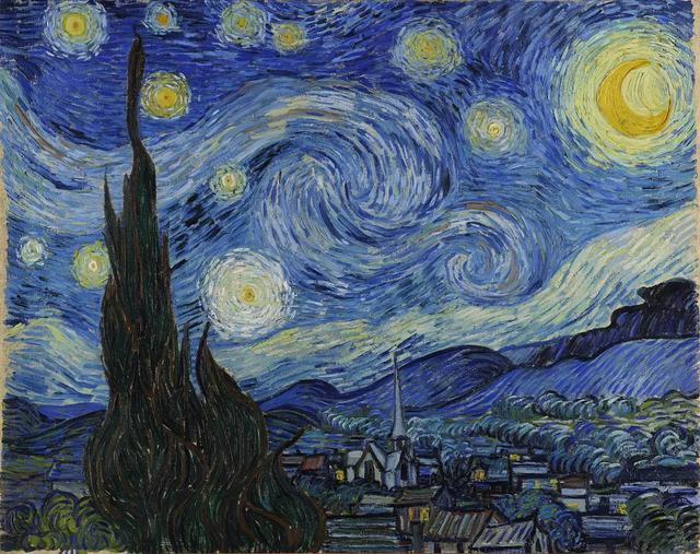 100幅油画欣赏丨达芬奇、毕加索、梵高的哪幅画作适合挂客厅？