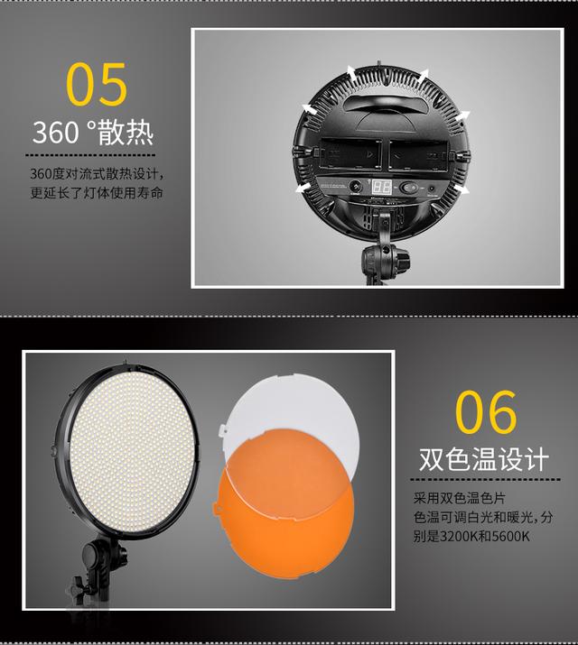 影棚演播燈錄像燈影視微電影攝影燈直播間補(bǔ)光燈視頻補(bǔ)光燈
