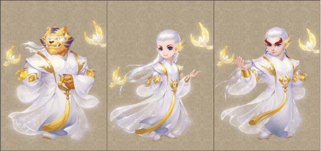 梦幻西游：白子画&东华帝君随心cos，羽仙歌有让人成仙的魔力