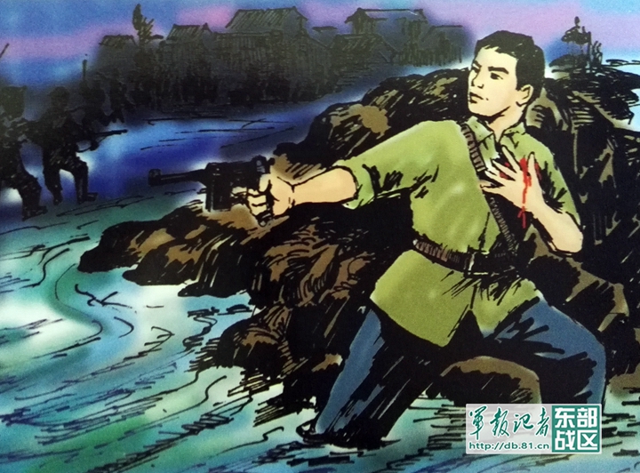 侯虎江运粮壮烈牺牲侯虎江(1927年-1950年,男,陕西省左权县皋村人