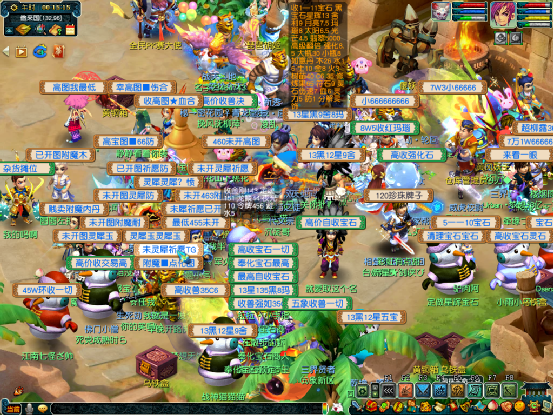 梦幻西游：「万绿湖」简介，PK热情高涨，天元组玩家众多