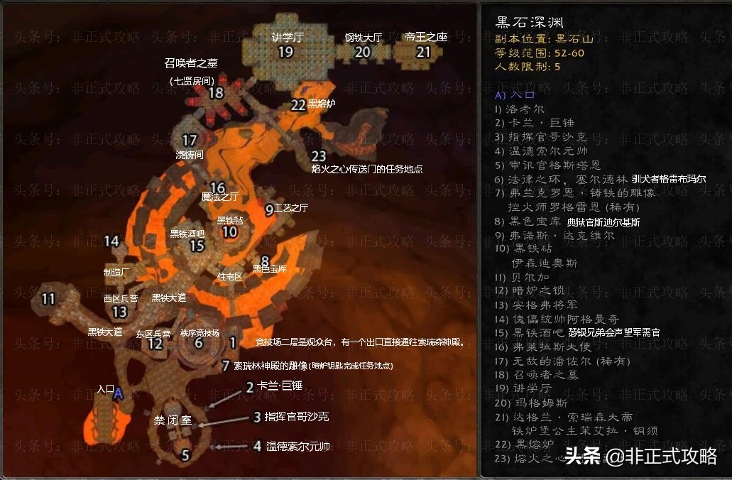 黑石深渊在哪里魔兽世界怀旧服黑石深渊副本地图详解