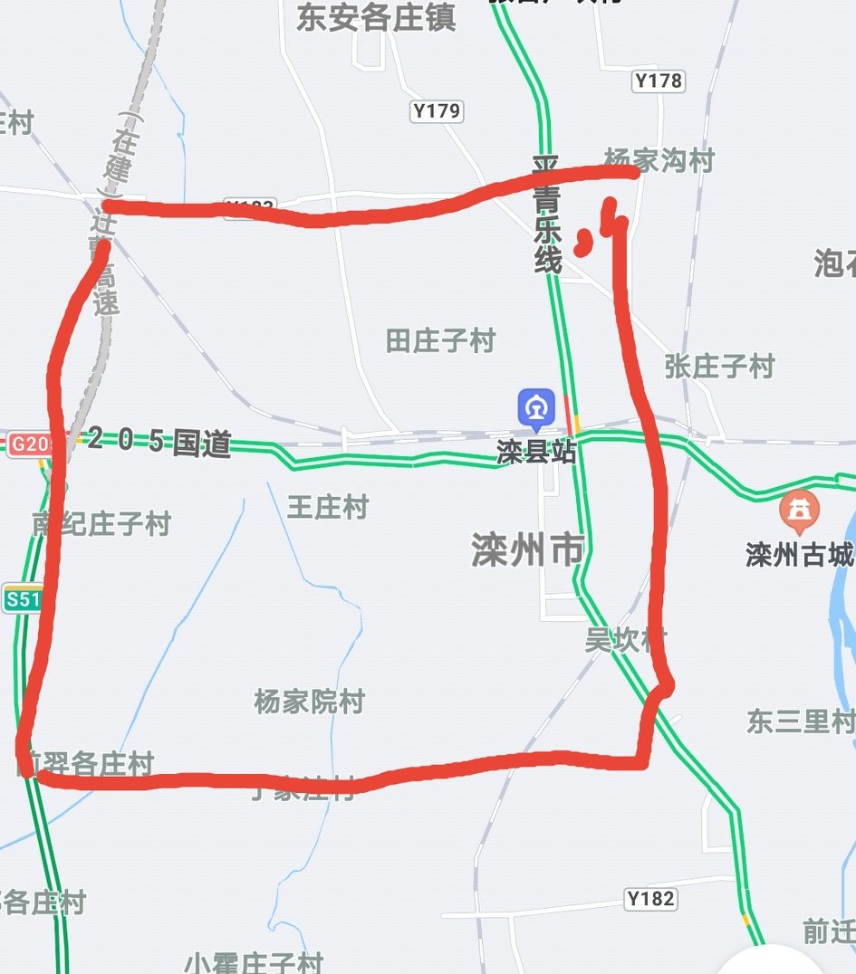 南环南环就是赤曹国道,起点是205国道,然后先向南再向西,终点是滦