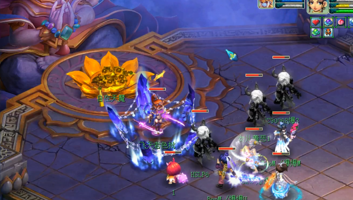 梦幻西游：创造历史！浩文阿金团队首杀自在天魔，通关轮回境7重