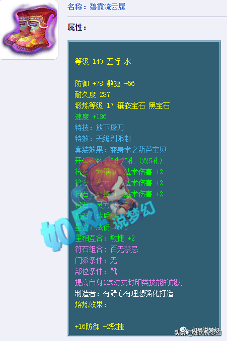 梦幻西游：王谢团队2000万装备上藏宝阁，1双鞋子卖201万