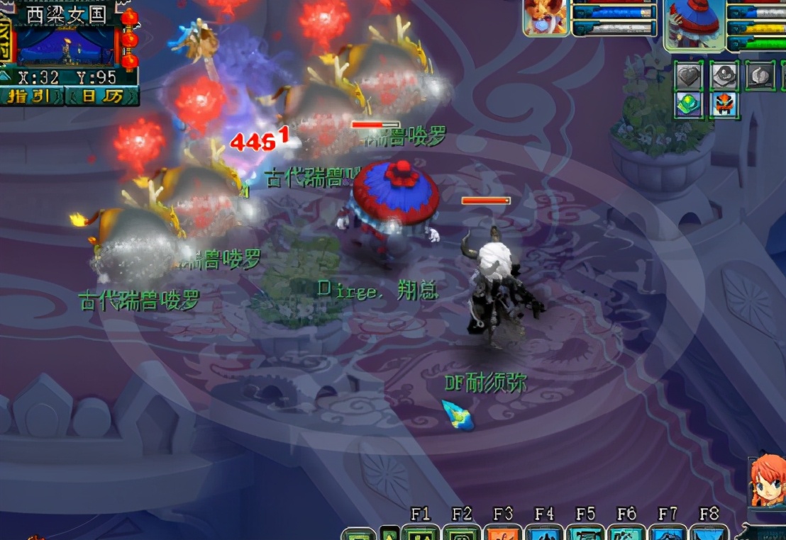 梦幻西游：175级力地府输出展示，不比差距不大，一比略显尴尬