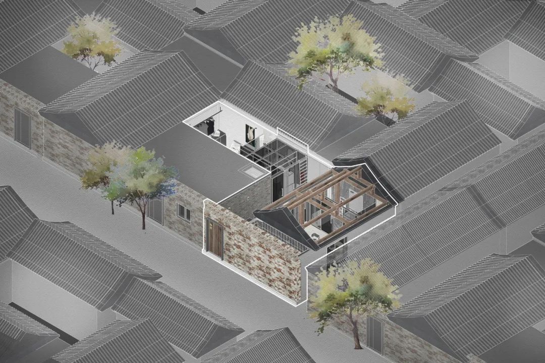 北京姑娘继承胡同老房，改造后一个人住太爽