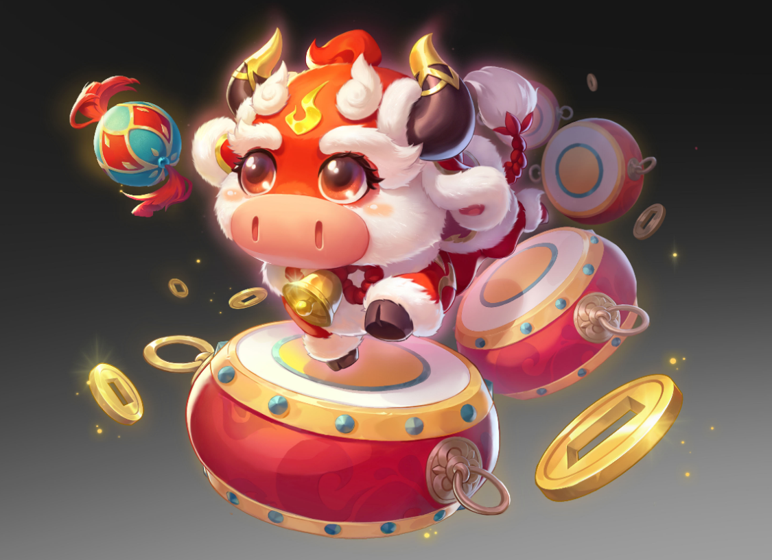 新生肖神兽“超级神牛·辛丑”：带专属技能神来气旺，最高秒10