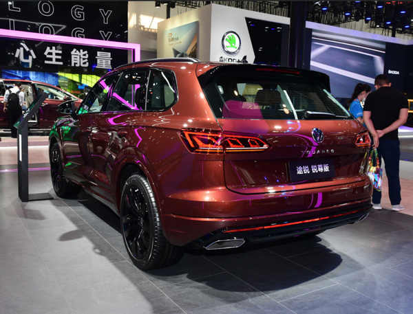 大众中大型suv,全新2021款途锐,v6引擎5.9秒破百