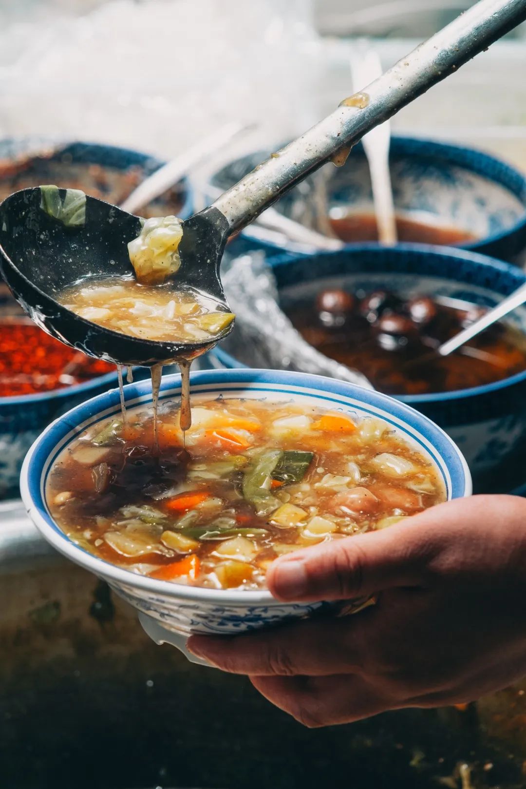 西安小吃肉丸胡辣汤培训制作方法|肉丸|胡辣汤|莲花白_新浪新闻