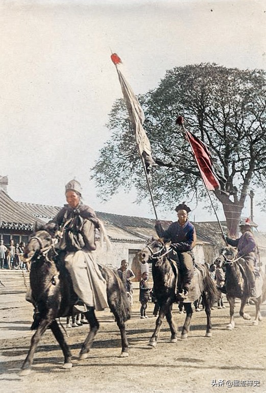 晚清老照片：蒙古軍人、強盜頭子、王爺進京聲勢浩大