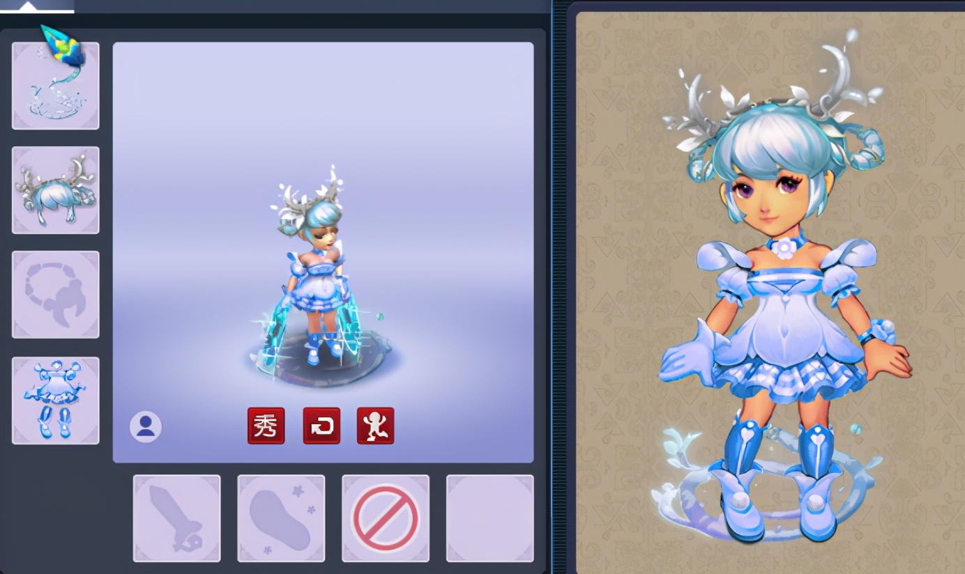 梦幻西游：穿上雪白色的林间精灵锦衣，犹如仙女落凡尘