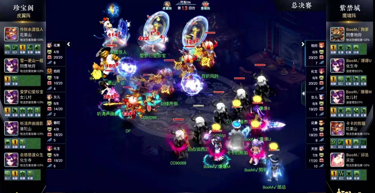 魔天宫天雷滚滚，花果山大杀四方！紫禁城胜珍宝阁夺2021首冠