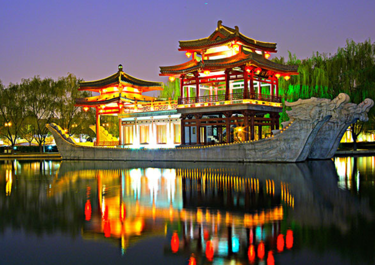 梦幻西游：小雁塔、芙蓉园，新资料片领略大唐长安盛世