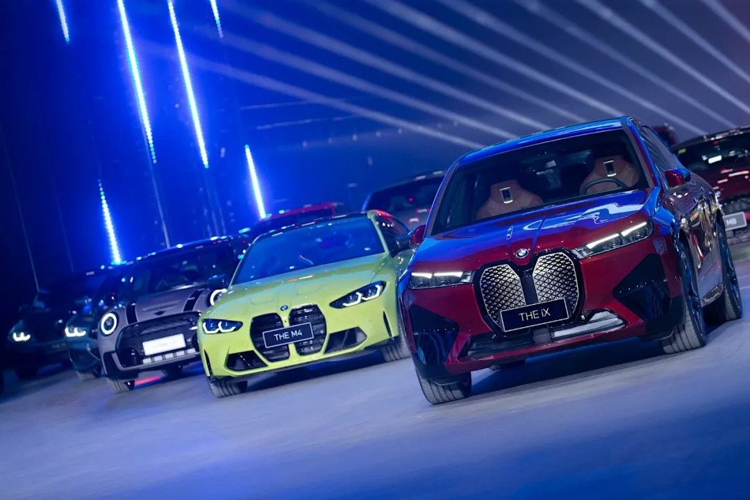 bmw i,bmw m,bmw motorrad以及mini齐聚亮相中国首个"宝马集团之夜"