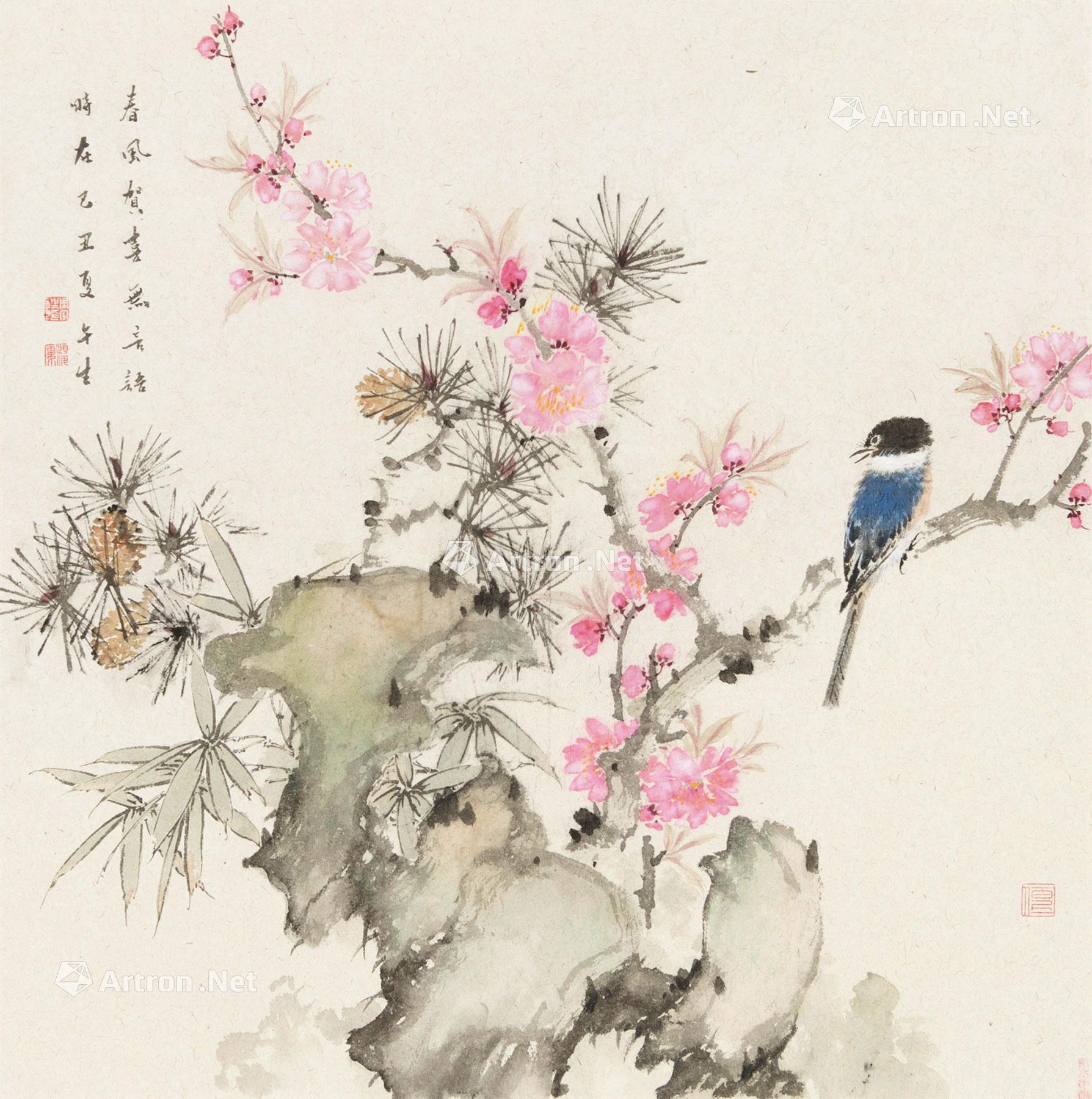 周午生经典花鸟作品欣赏