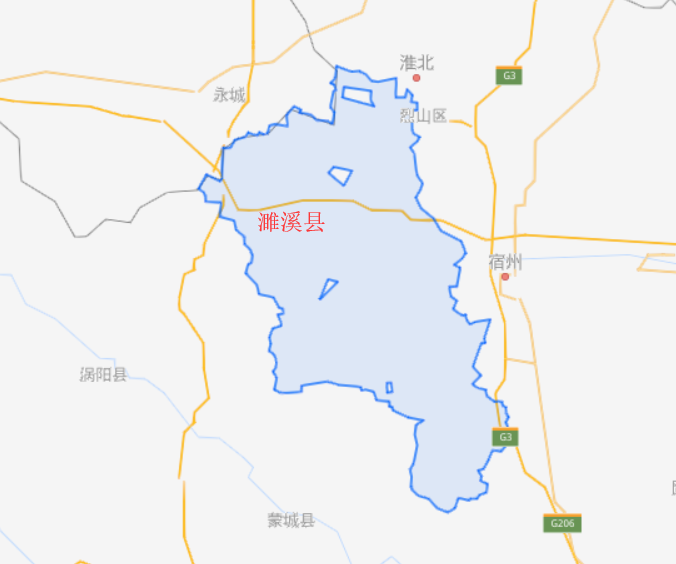 安徽省濉溪县属于哪个市