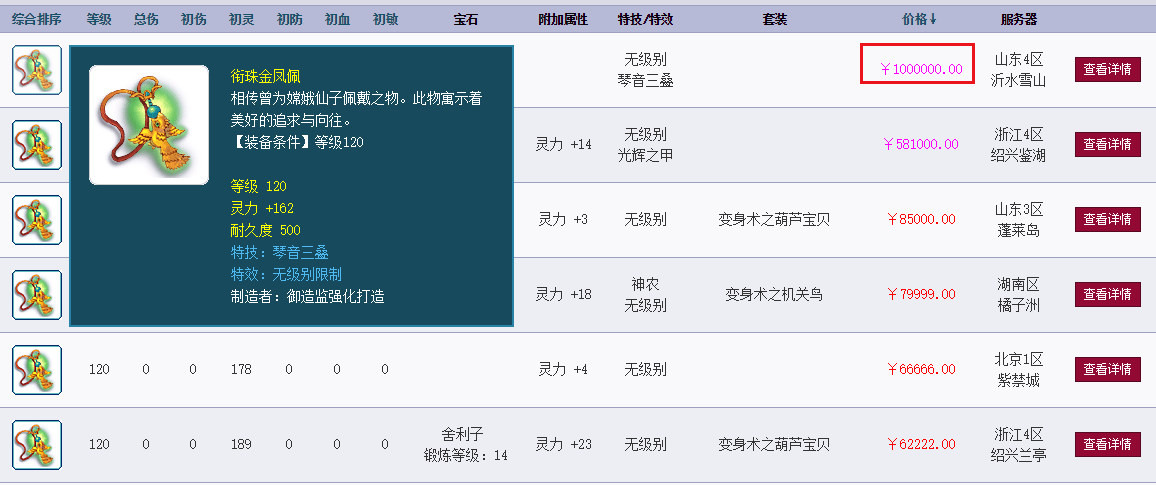 梦幻西游：看看人家的运气，鉴定出120无级别琴音项链，很幸运